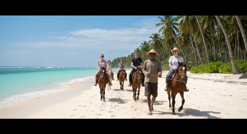 Sumba beach horseback riding