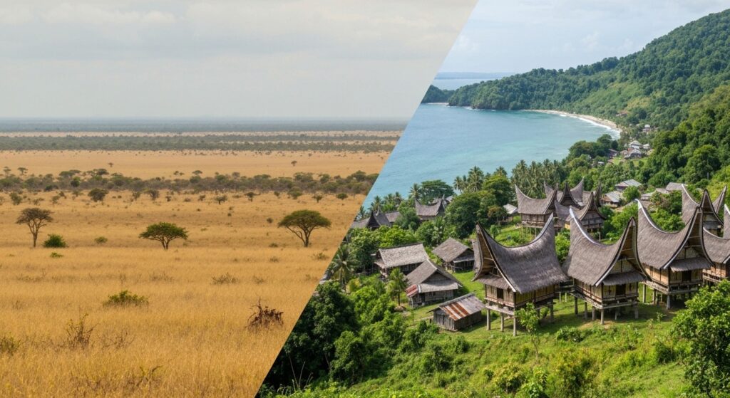 East Sumba vs West Sumba comparison