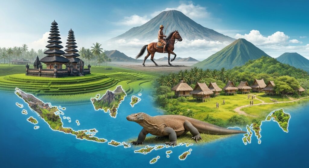 Indonesia luxury island hopping multi-island