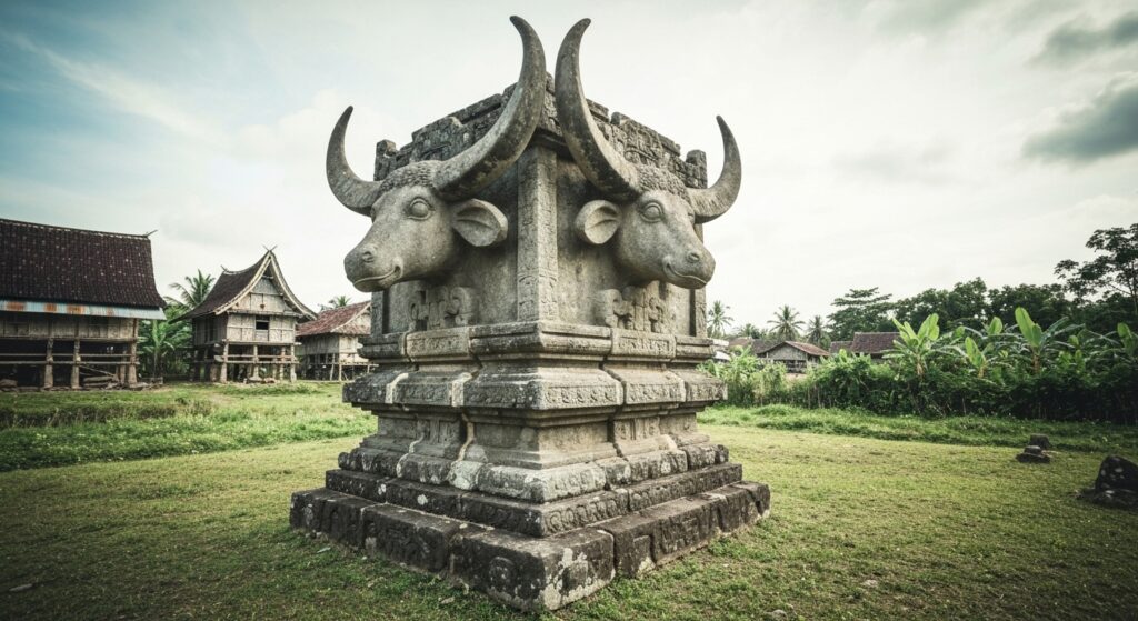 Sumba megalithic tombs culture