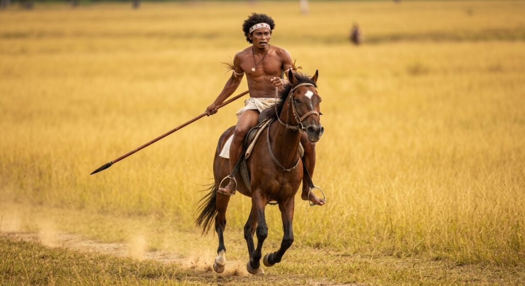 Pasola history ancient Sumba warriors