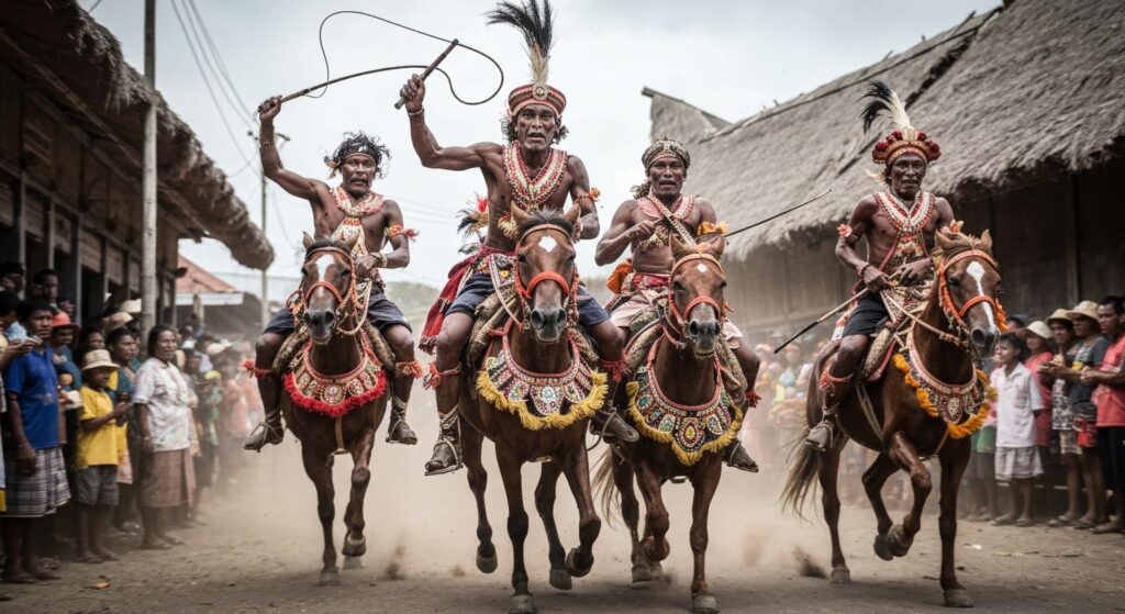 Pasola Kodi ceremony West Sumba