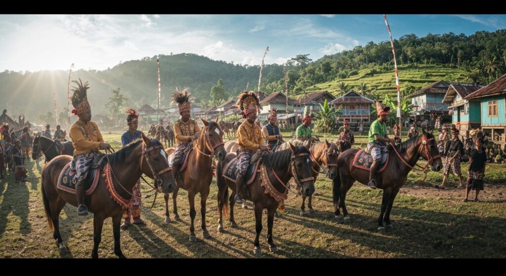 Pasola Wanukaka festival West Sumba