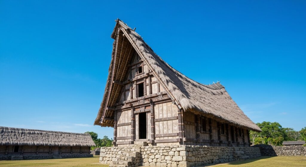 Sumba traditional houses architecture