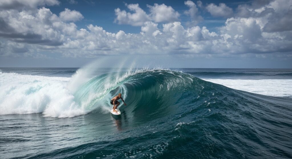 Sumba surfing Gods Left Nihiwatu