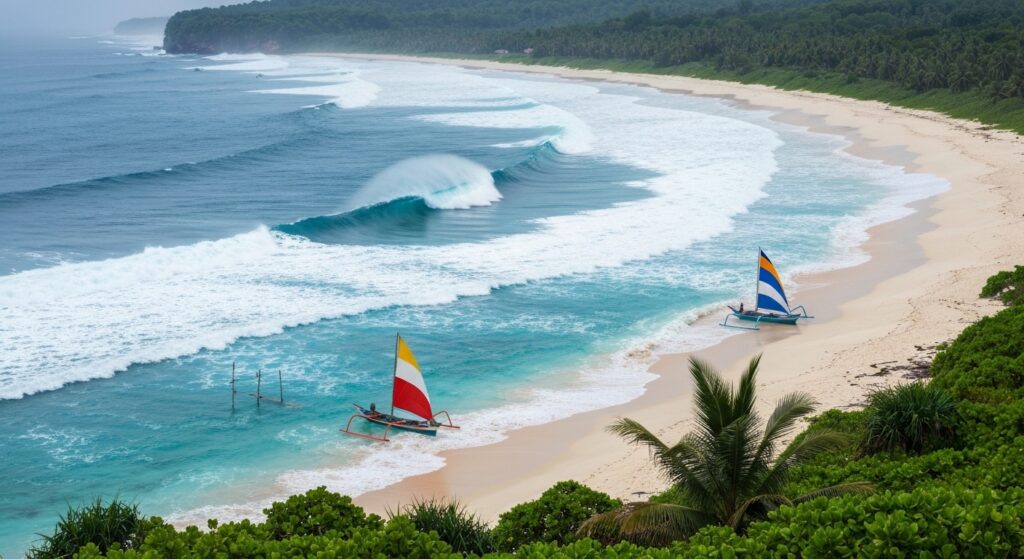 Tarimbang Beach hidden Sumba surf