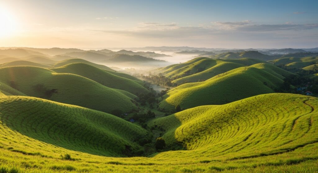 Warinding Hill Sumba panoramic view