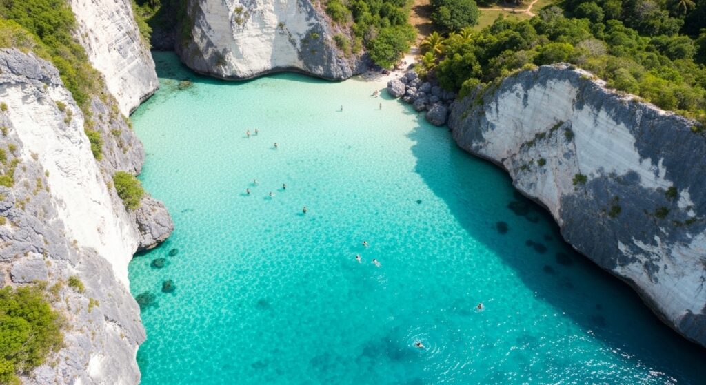 Weekuri Lagoon Sumba saltwater lake